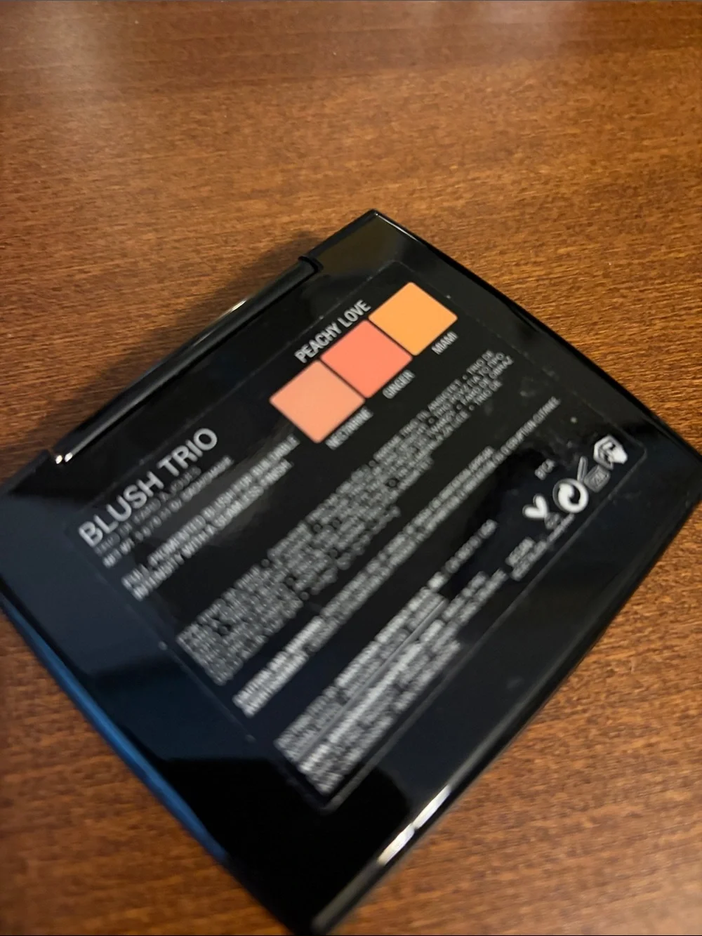 Anastasia Beverly Hills Black Compact with Gold Logo